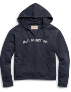 Picture of dark gray, "Mary Washington" hoodie
