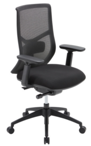 black seat office chair model OSTW8008F